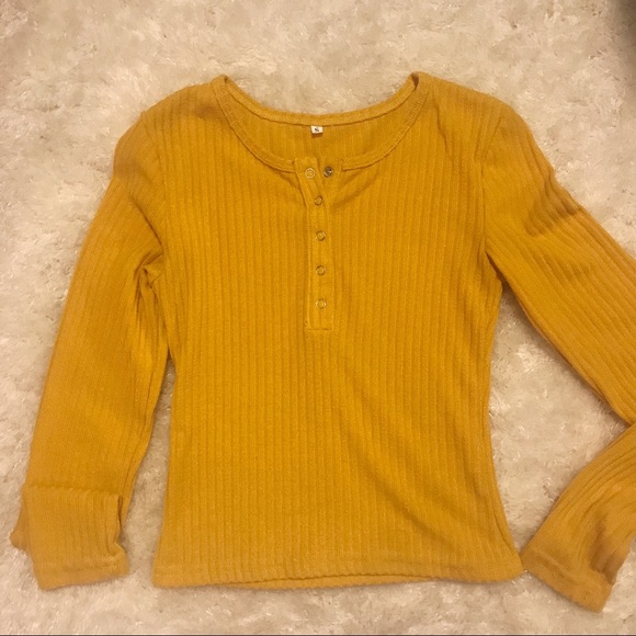 Gold Ribbed Top - Picture 6 of 6